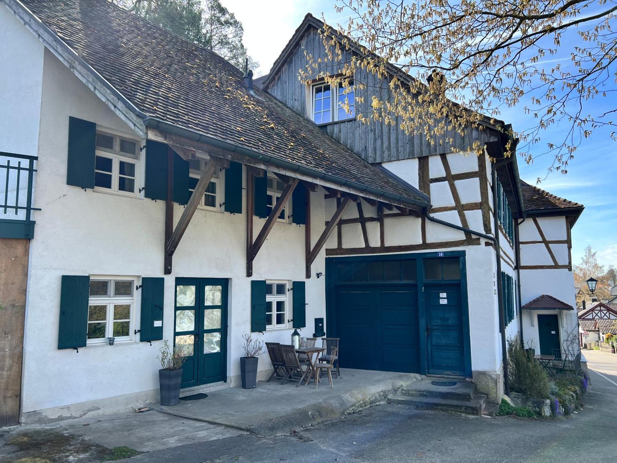 Goldbachmuehle Fewo Muellerwohnung Uberlingen Buitenkant foto